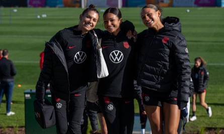 Alex Morgan, Sophia Smith and Trinity Rodman are leading the US attack at the 2023 World Cup