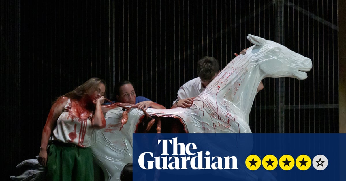 The Galloping Cure review – powerful new opera tackles the opioid crisis with bite and black comedy