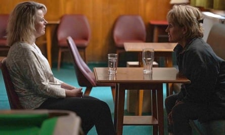 ‘We’re tethered together now’ … Monica Dolan and Lorraine Ashbourne.