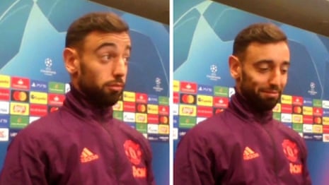 'I was not expecting this': Bruno Fernandes surprised with captaincy during press conference – video