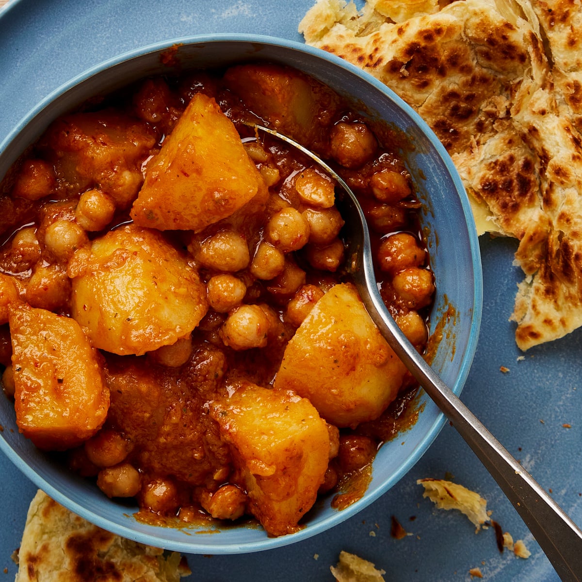 Meera Sodha's vegan recipe for chickpea and potato curry Vegan