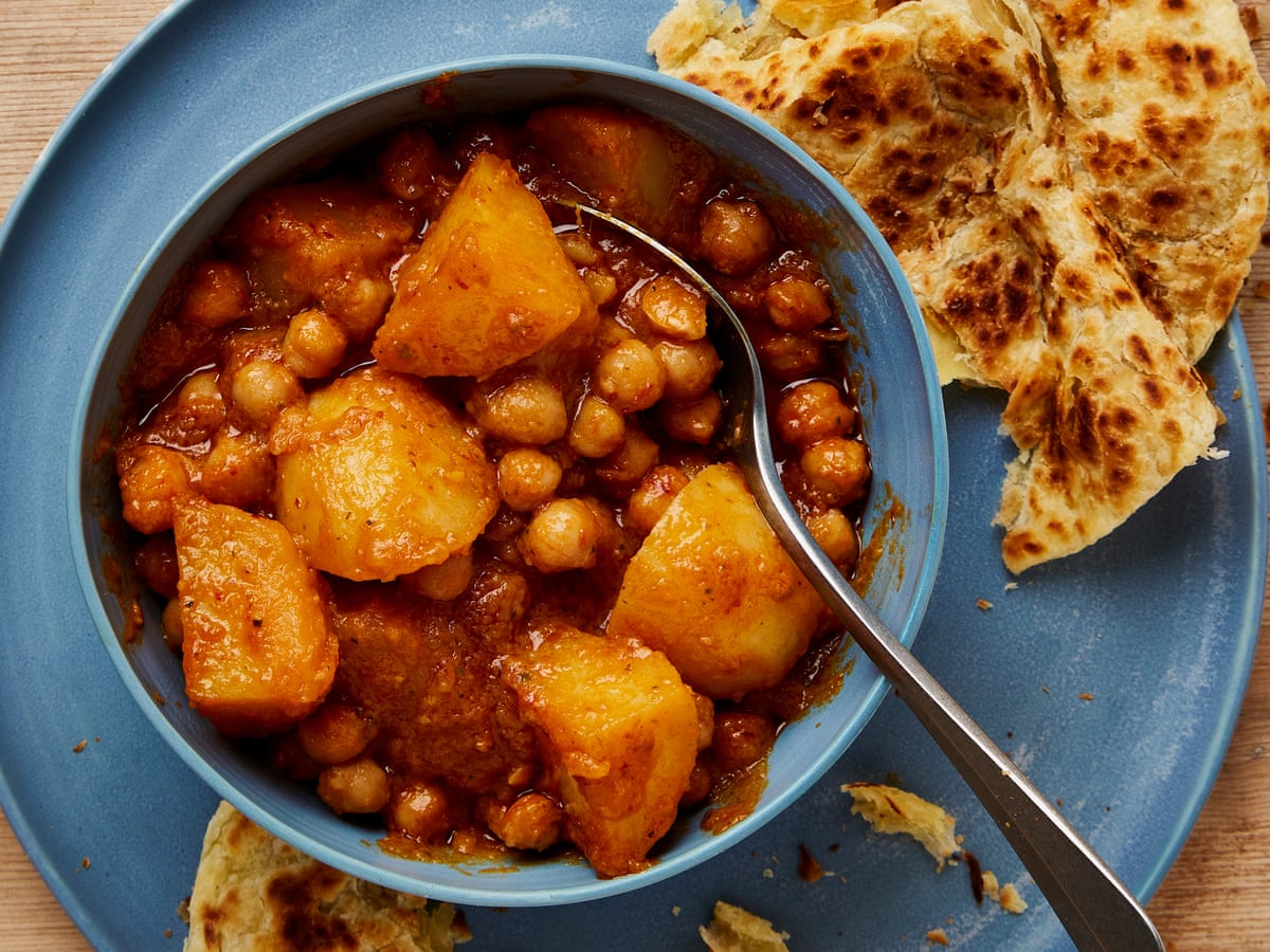 Pot Recipes Chickpea Potato Curry Instant Pot Meera Sodha's Vegan