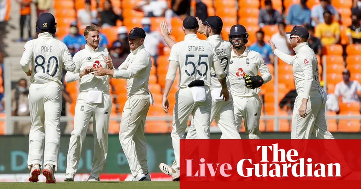 India v England: third Test, day two – live!