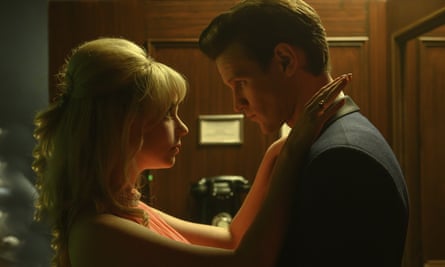 This image released by Focus Features shows Anya Taylor-Joy, left, and Matt Smith in Edgar Wright’s “Last Night in Soho.” (Parisa Taghizadeh/Focus Features via AP)