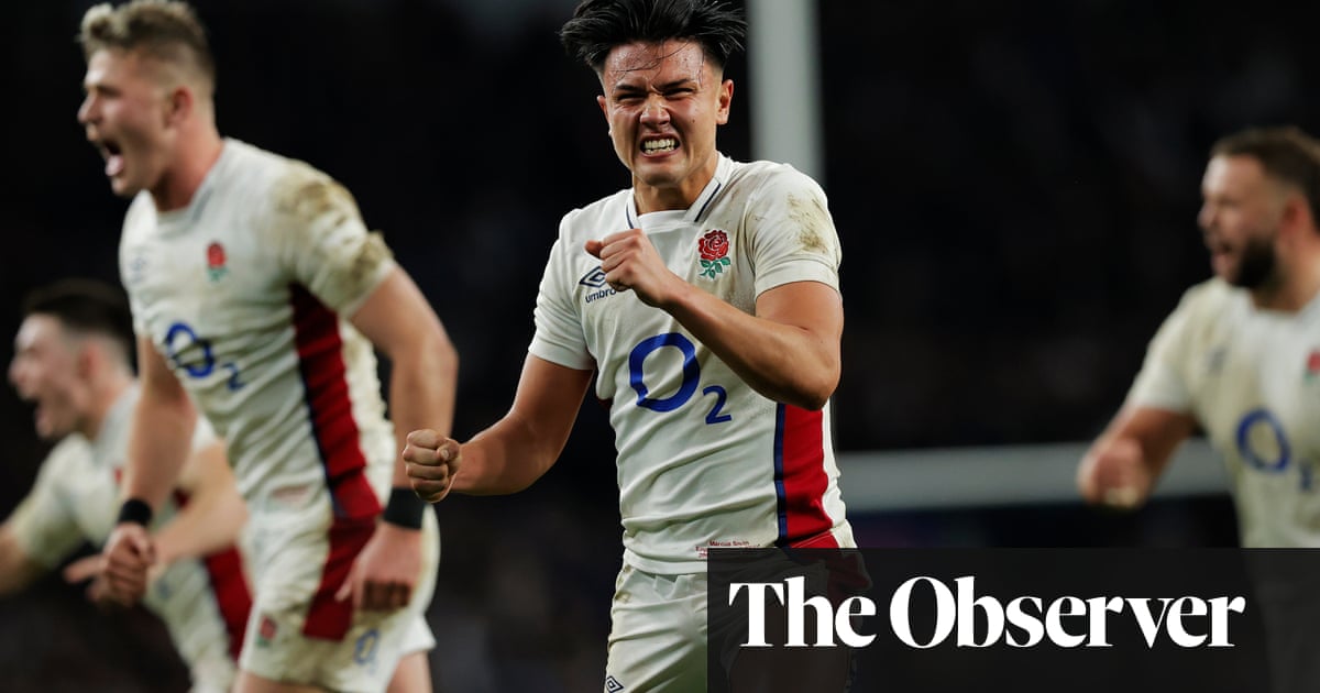 Smith’s last-gasp kick gives England thrilling victory over South Africa