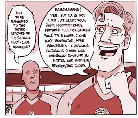 David Squires on … George of the Generic and the future of football, panel 7