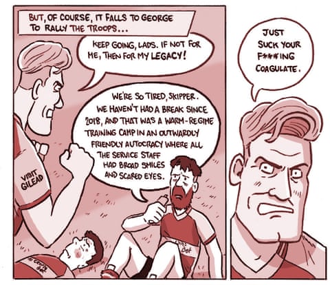 David Squires on … George of the Generic and the future of football, panel 3