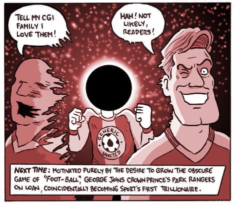 David Squires on … George of the Generic and the future of football, panel 8