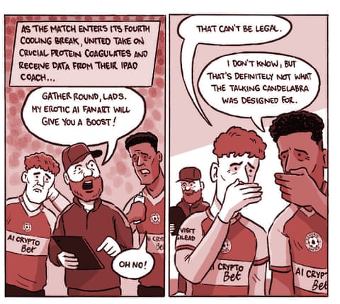 David Squires on … George of the Generic and the future of football, panel 2