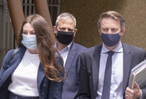 Brett Sutton leaves the inquest into deaths of residents at St Basil’s.