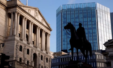 The Bank of England, City of London.