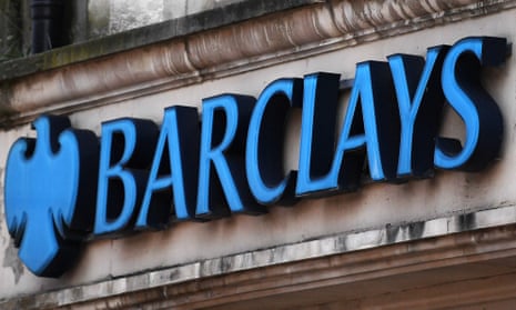 A Barclays bank branch logo