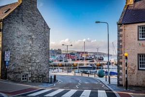 Street view of the Lerwick