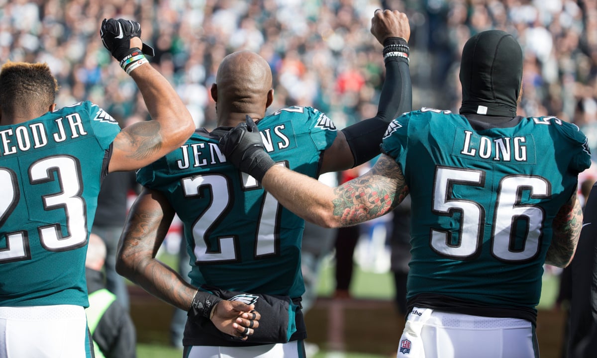 How the Philadelphia Eagles became the NFL's wokest team | Philadelphia Eagles | The Guardian