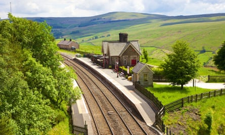 Kirkby Stephen is on the scenic Settle-Carlisle line. This is Dent station.
