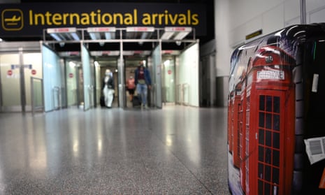 Gatwick international arrivals