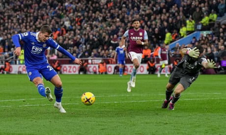 Tetê and Dennis Praet give Leicester the edge in six-goal thriller at Aston Villa