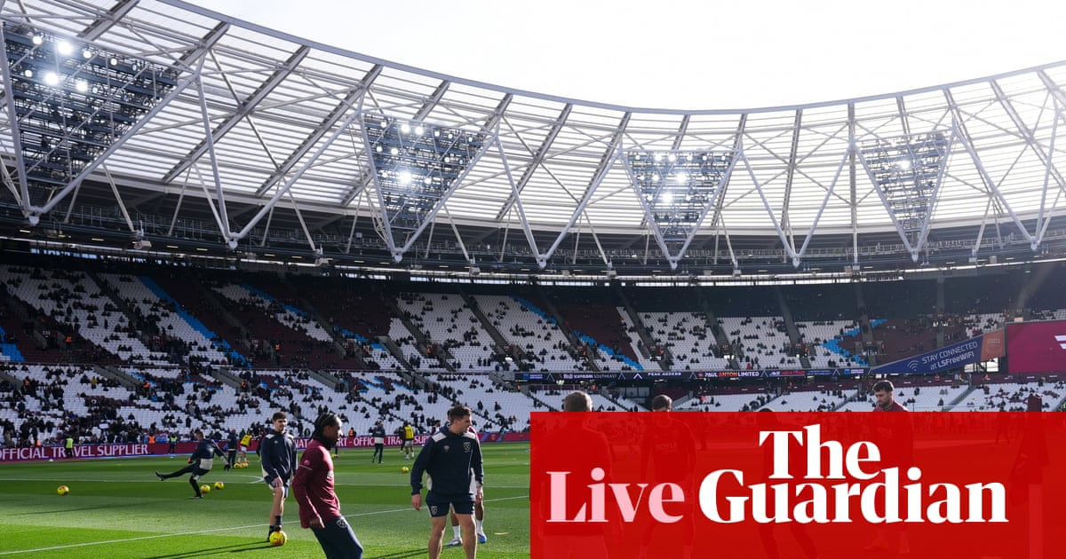 West Ham v Sunderland: Premier League live