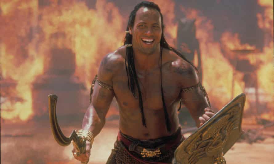 Dwayne Johnson in 2001's The Mummy Returns.