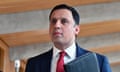 Scottish Daily Politics 2024<br>EDINBURGH, SCOTLAND - APRIL 18: Scottish Labour leader Anas Sarwar on the way to First Minister's Questions in the Scottish Parliament, on April 18, 2024 in Edinburgh, Scotland. (Photo by Ken Jack/Getty Images)