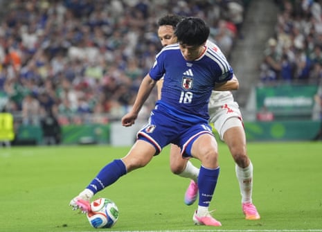 Ayase Ueda of Japan in action