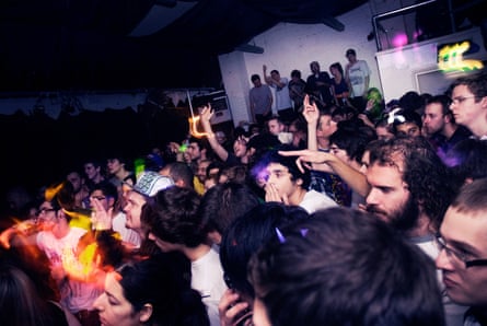 The crowd at Hyperdub’s fifth birthday at Corsica Studios, November 2009.