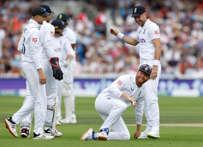 Jonny Bairstow takes the catch (just) to end the South Africa innings.