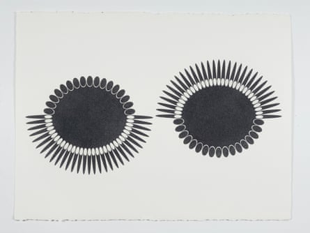 Orbiters 5, 2015, by Jane Harris