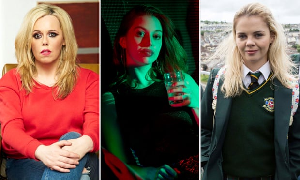Game changers: Roisin Conaty in GameFace, Seana Kerslake in Can’t Cope, Won’t Cope, and Saoirse-Monica Jackson in Derry Girls