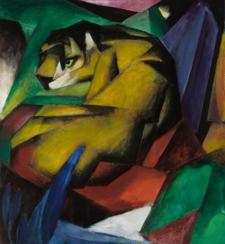 Tiger by Franz Marc (1912).