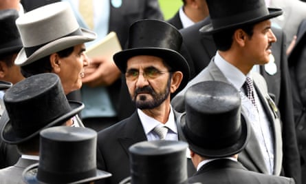 Sheikh Mohammed at Ascot in 2019.