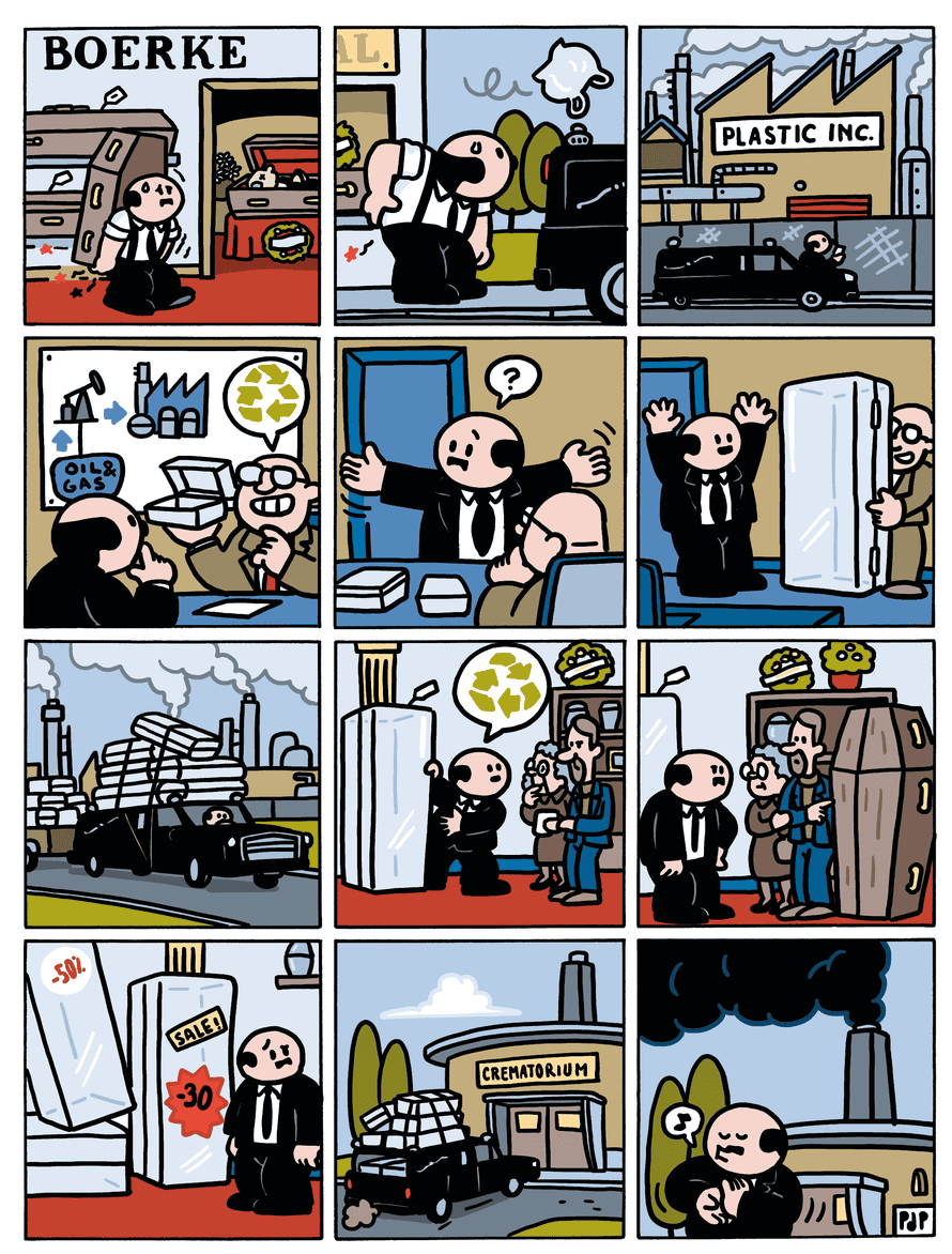 The Boerke comic strip.