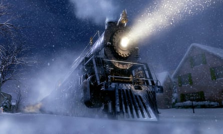 A still from the film Polar Express