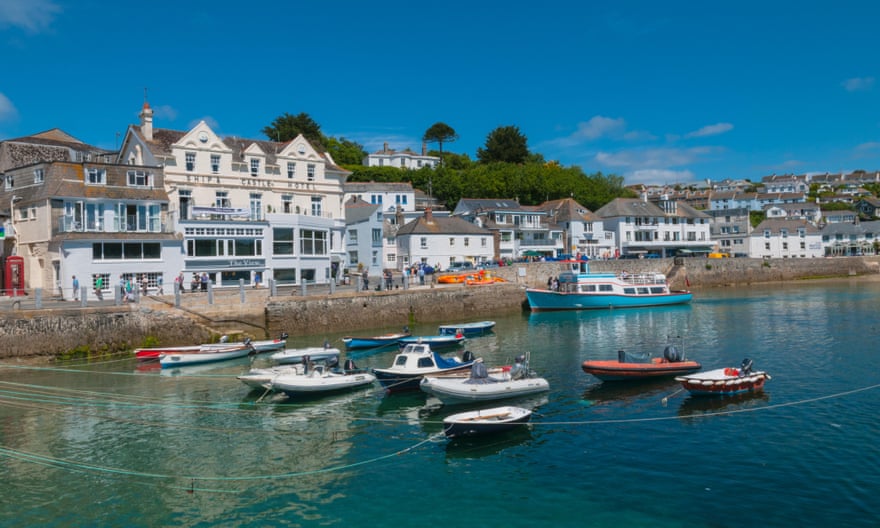 Boats in St Mawes Harbour