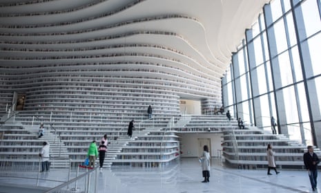 Tianjin Binhai Library in China