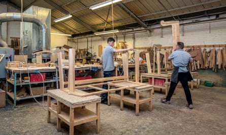 Workers at Long Eaton Sofas