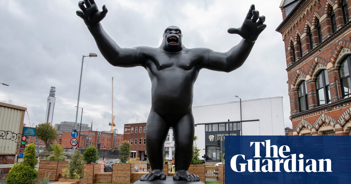 King Kong statue returns to Birmingham for Commonwealth Games