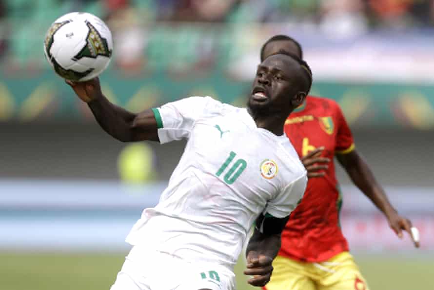 Le Sénégalais Sadio Mané en action plus tôt vendredi.