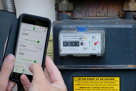 A gas meter mix-up is blamed when an E.ON customer found himself paying a stanger’s bills.