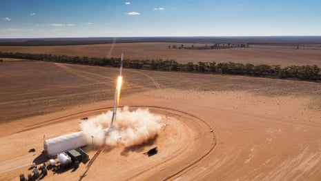 HyImpulse launches SR75 commercial rocket from South Australia – video