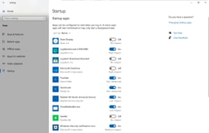 You can now change which apps start at boot using the Apps menu of the Settings app.
