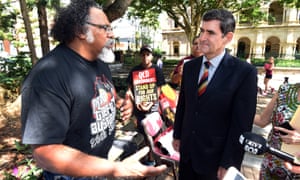 Adrian Burragubba of the Wangan and Jagalingou people