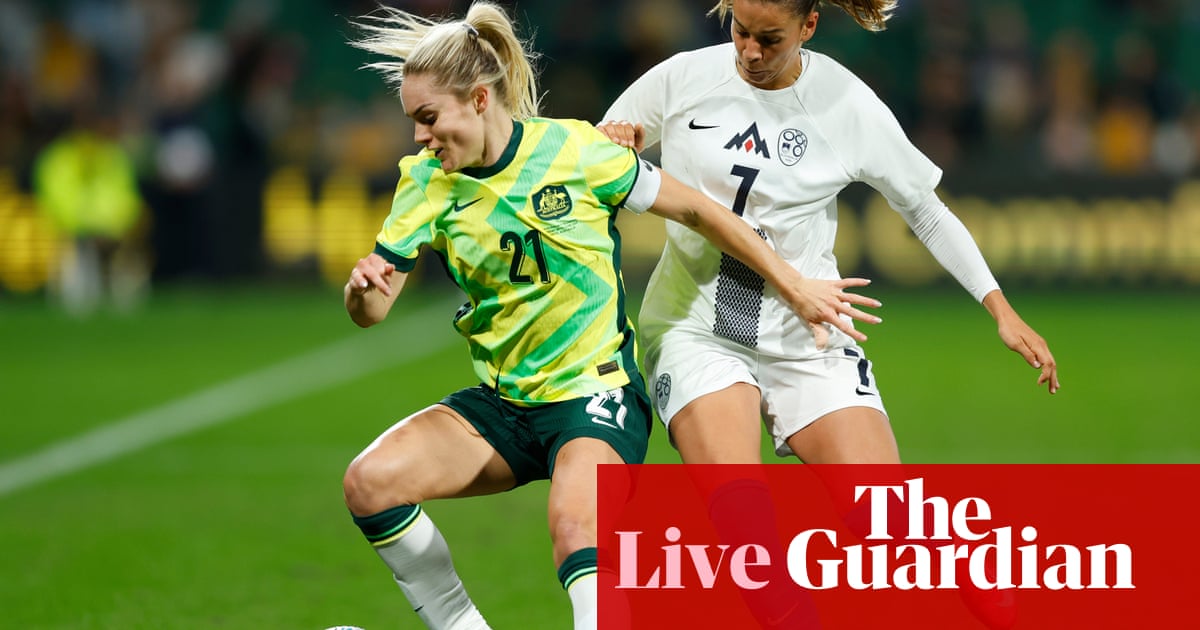 Australia 1-1 Slovenia: Matildas concede late equaliser