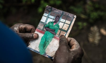 An old family photo of Peter Mutisya