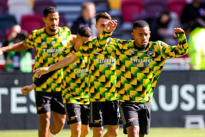 Brentford v Arsenal: Premier League – live | Premier League 10 arsenal training