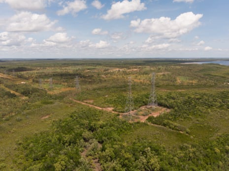 Middle arm and the Elizabeth river near Darwin.