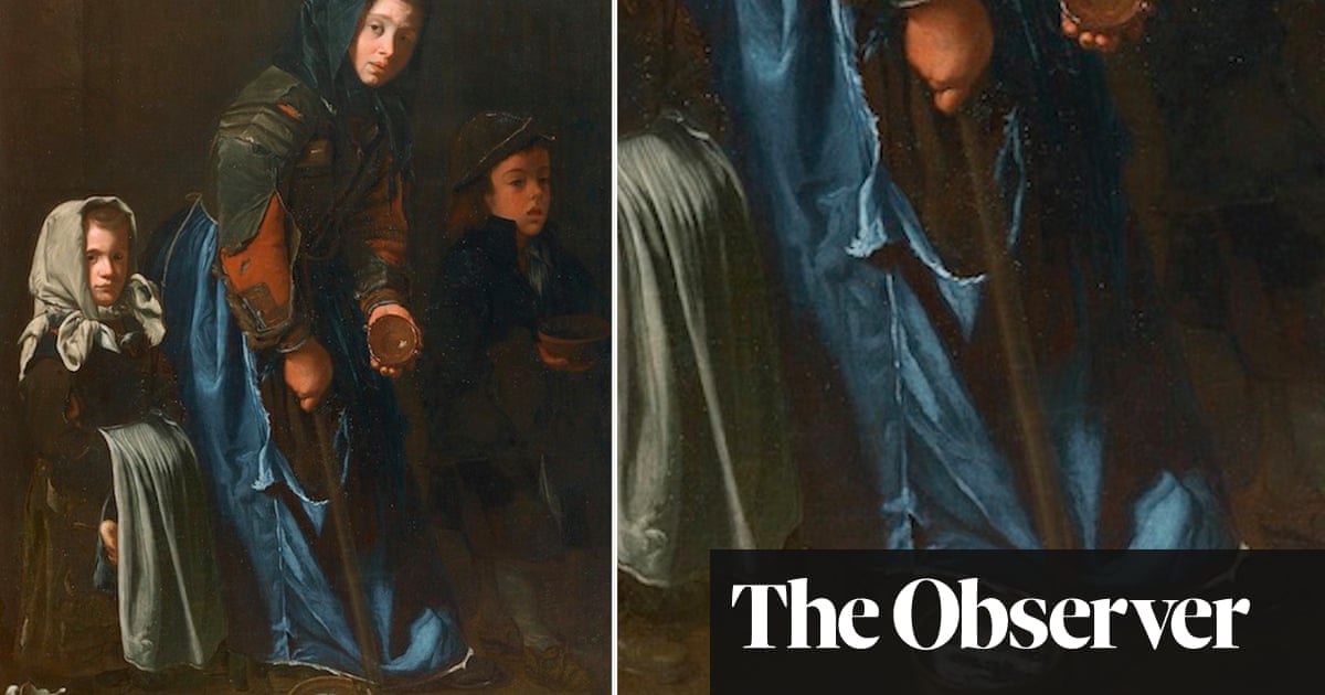 Does mysterious painting prove blue denim was around 200 years before Levi's?