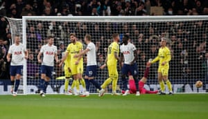 TravelGuides - Tottenham v Brentford: Premier League – live! | Football 4 Jansson and Canos look dejected after the ball rebounds in.