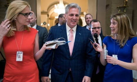 House majority leader Kevin McCarthy: ‘Do we have the votes? Yes. Will we pass it? Yes.’