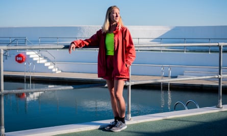 Karis Musser, Head Life-Guard at Jubilee Pool, Penzance